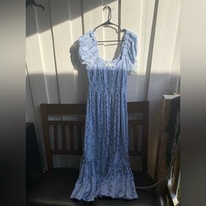 LoveShackFancy Terrence Floral Maxi Dress